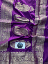 Indupriyaa Purple Handloom Soft Silk Saree With Rich Pallu